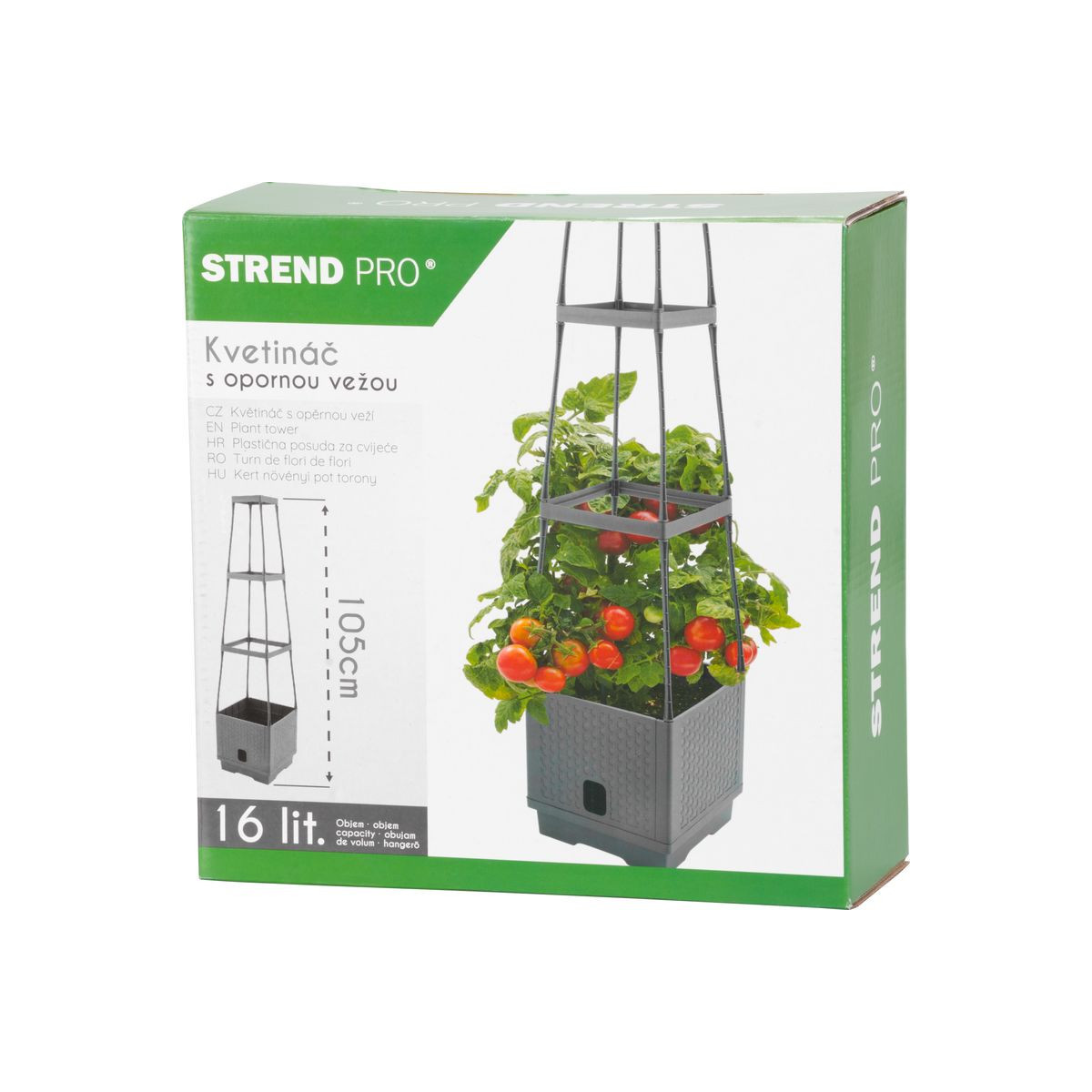 Vaza cu suport, 250x250x1050 mm