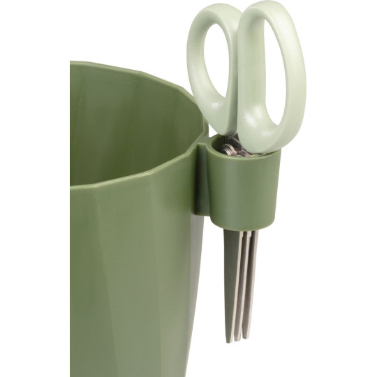 Ghiveci pentru cultivarea plantelor aromatice cu foarfece, 15,5x12,5x16 cm