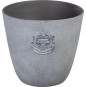 Vazon griș, 28,5x26 cm