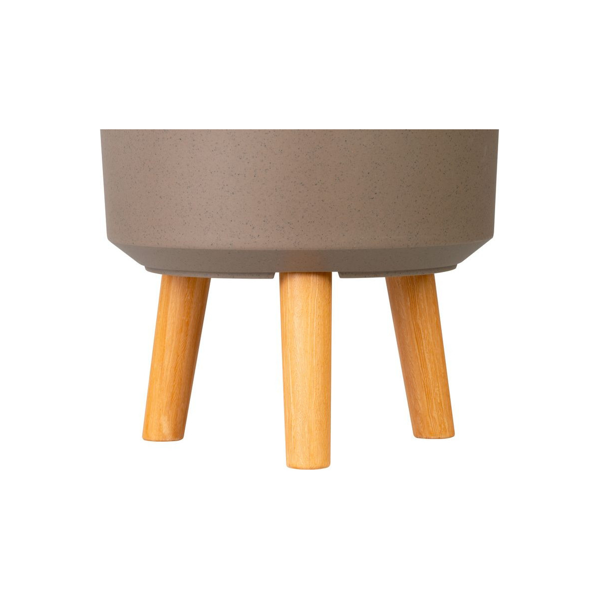 Vaza, culoare Pudră de cafea, 24,5x24,5x31 cm