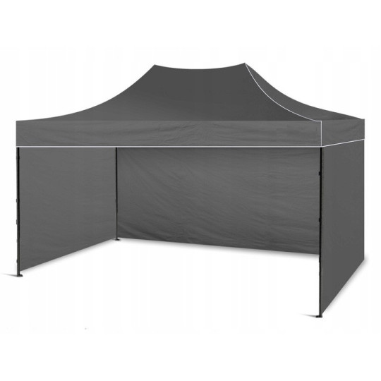 Cort aj cu inclinație SAMMER de culoare gri cu dimensiunea de 3x4,5m