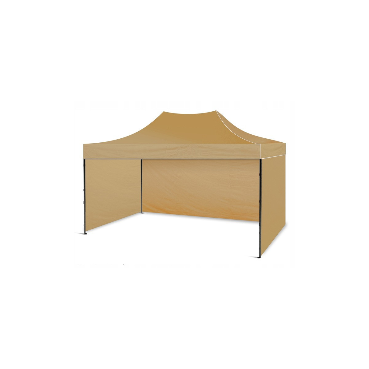 Tenda mare cu structură tip foarfecă de culoare bej 3x6