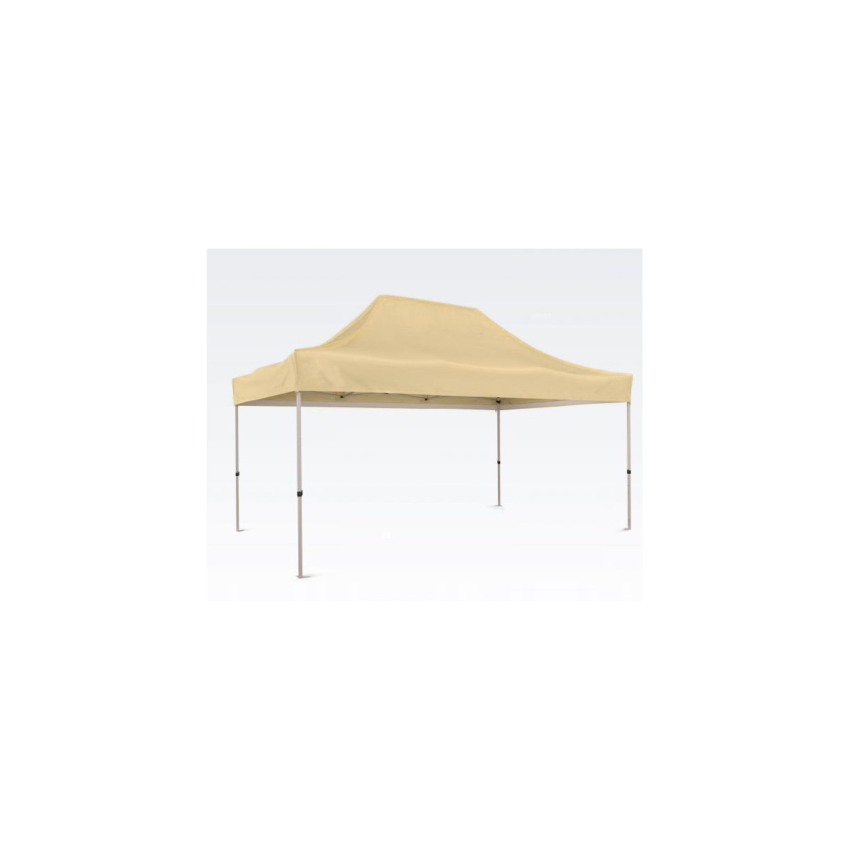 Tenda mare cu structură tip foarfecă de culoare bej 3x6