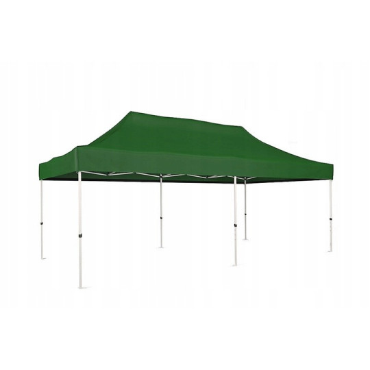 Premium cortină tip evantai de culoare verde, dimensiuni 3x4,5m