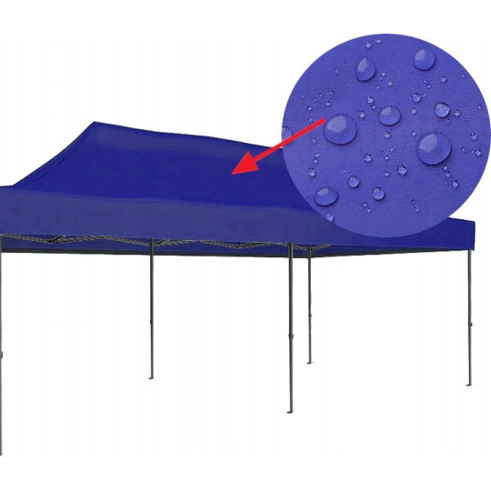 Corturi zăbrele extra puternice de culoare albastră cu dimensiunea 3x6