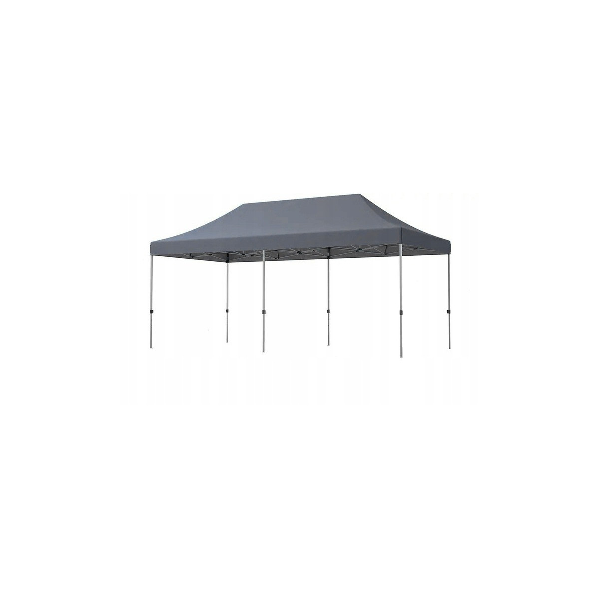 Cortina cu sistem de deschidere rapidă, tip evantai, PREMIUM, de culoare gri, 3x4,5 m