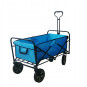 Cărucior de plajă turistic 145L de culoare albastră
