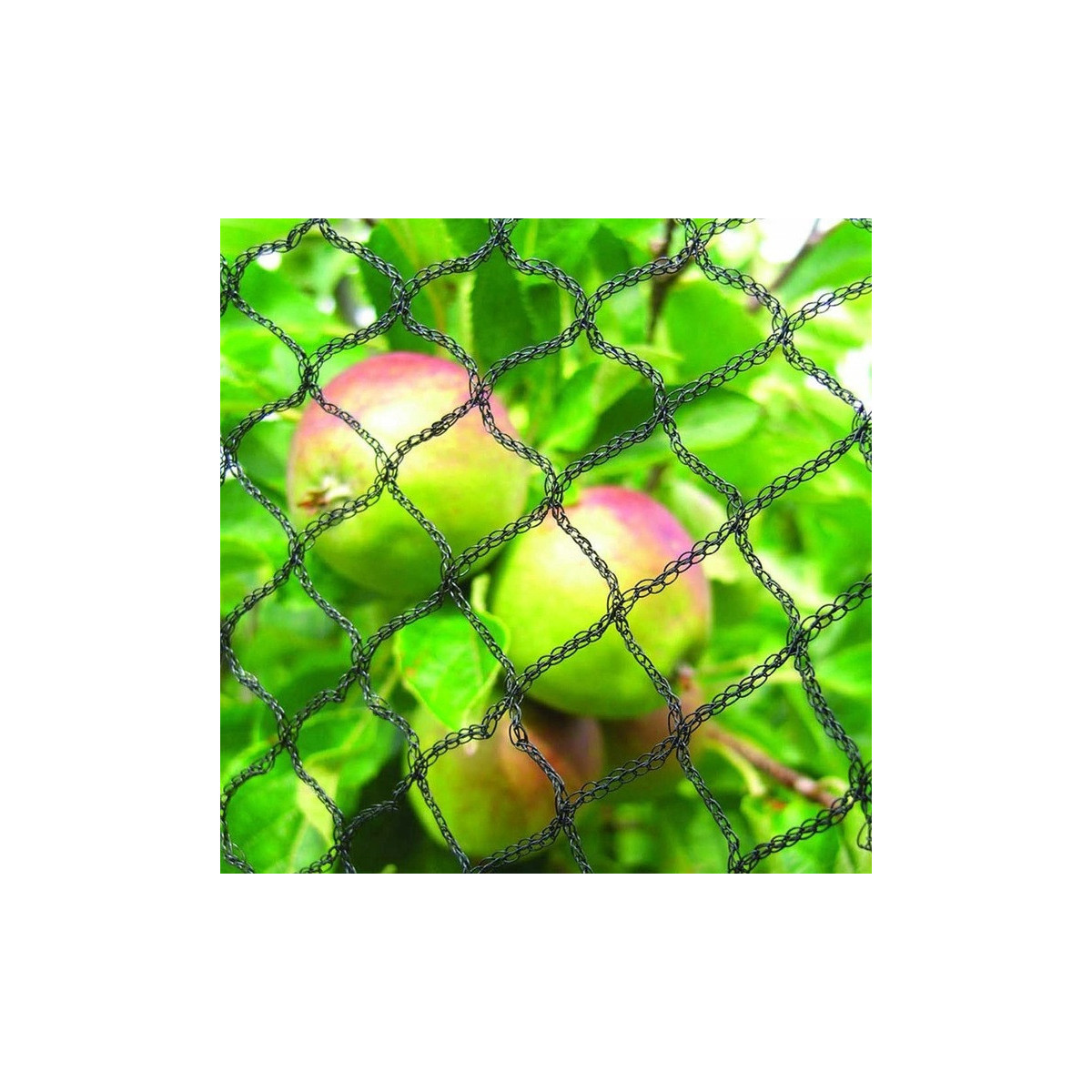 Plasă de protecție împotriva păsărilor pentru balcon și grădină 4x5 m – neagră