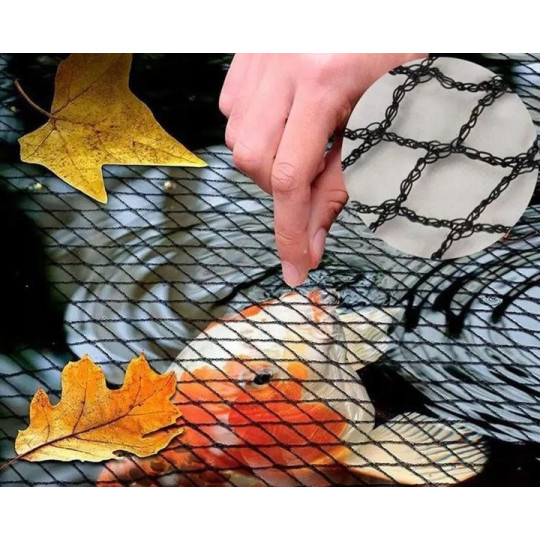 Plasa de grădină împotriva păsărilor pentru căpșuni și cireșe – 12x25 m