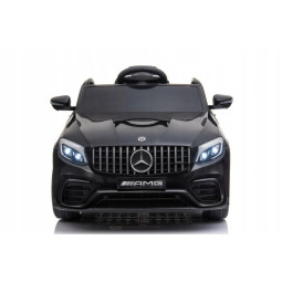 Mașină electrică pentru copii Mercedes-Benz GLC63S AMG neagră cu telecomandă