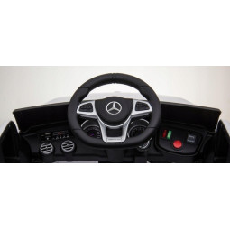 Mașină electrică pentru copii Mercedes-Benz GLC63S AMG neagră cu telecomandă