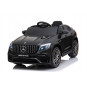 Mașină electrică pentru copii Mercedes-Benz GLC63S AMG neagră cu telecomandă