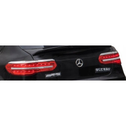 Mașină electrică pentru copii Mercedes-Benz GLC63S AMG neagră cu telecomandă