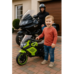 Motocicleta electrică K1500 pentru copii – în diferite culori cu lumini LED