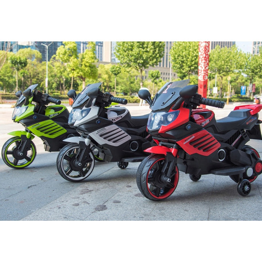 Motocicleta electrică K1500 pentru copii – în diferite culori cu lumini LED