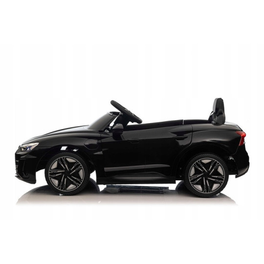 Mașină electrică pentru copii Audi RS e-tron GT 4x4 de culoare neagră