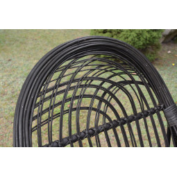Scaun suspendat din rattan wenge