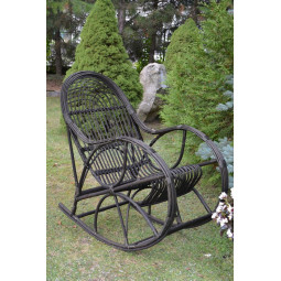 Scaun suspendat din rattan wenge