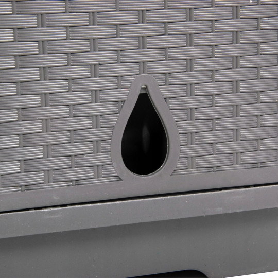 Vaza cu suport, 26x26x126 cm