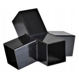 Ultra puternica hamacă BOHO neagră, cu suport impregnabil, 350kg