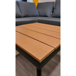 Colțar de grădină de culoare gri