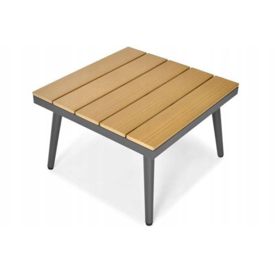 Mobilier de grădină de culoare gri
