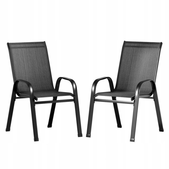Set de 2 scaune moderne pentru grădină, pentru terasă, balcon