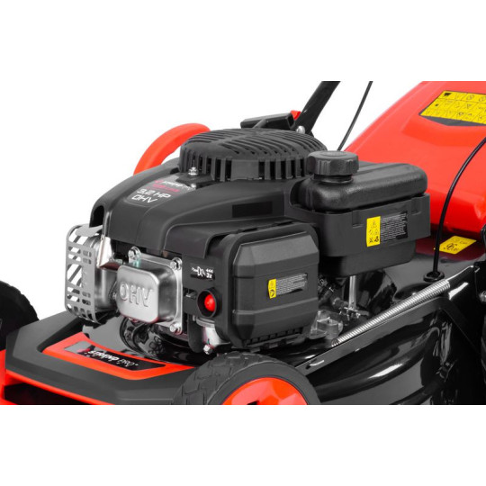 Tractorele de tuns iarba cu motor pe benzină QL46P-139, 2,4 kW, lățime de tăiere 46 cm, cu înaintare, LONCIN