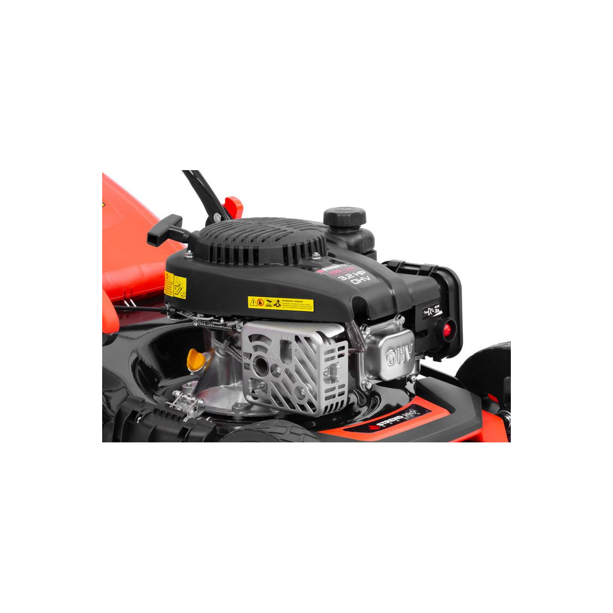 Tractorele de tuns iarba cu motor pe benzină QL46P-139, 2,4 kW, lățime de tăiere 46 cm, cu înaintare, LONCIN