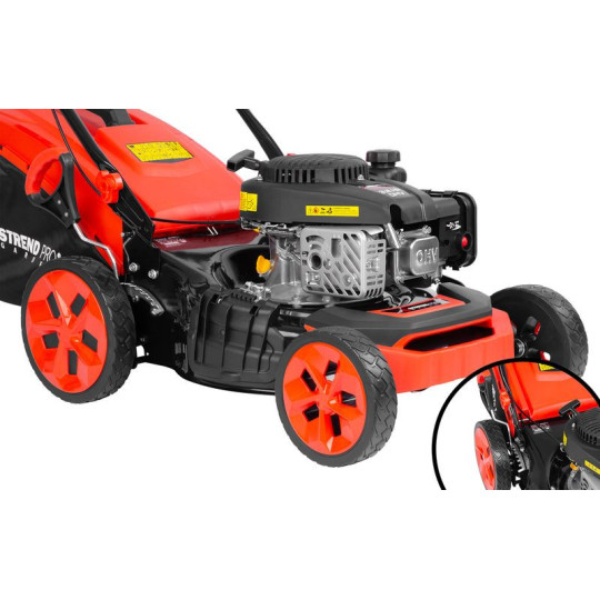 Tractorele de tuns iarba cu motor pe benzină QL46P-139, 2,4 kW, lățime de tăiere 46 cm, cu înaintare, LONCIN