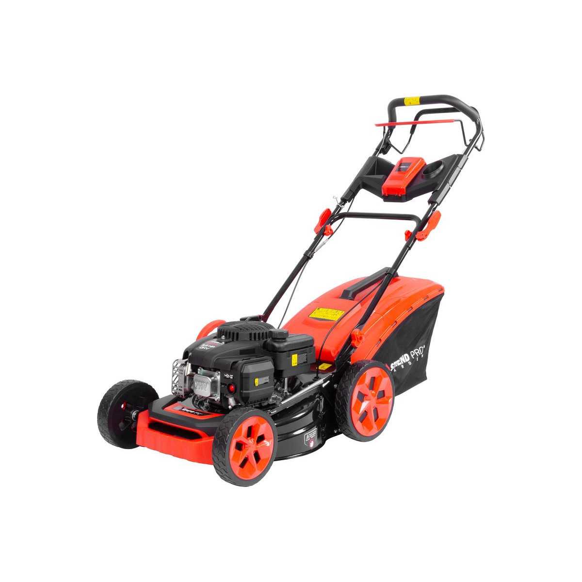 Tractorele de tuns iarba cu motor pe benzină QL46P-139, 2,4 kW, lățime de tăiere 46 cm, cu înaintare, LONCIN