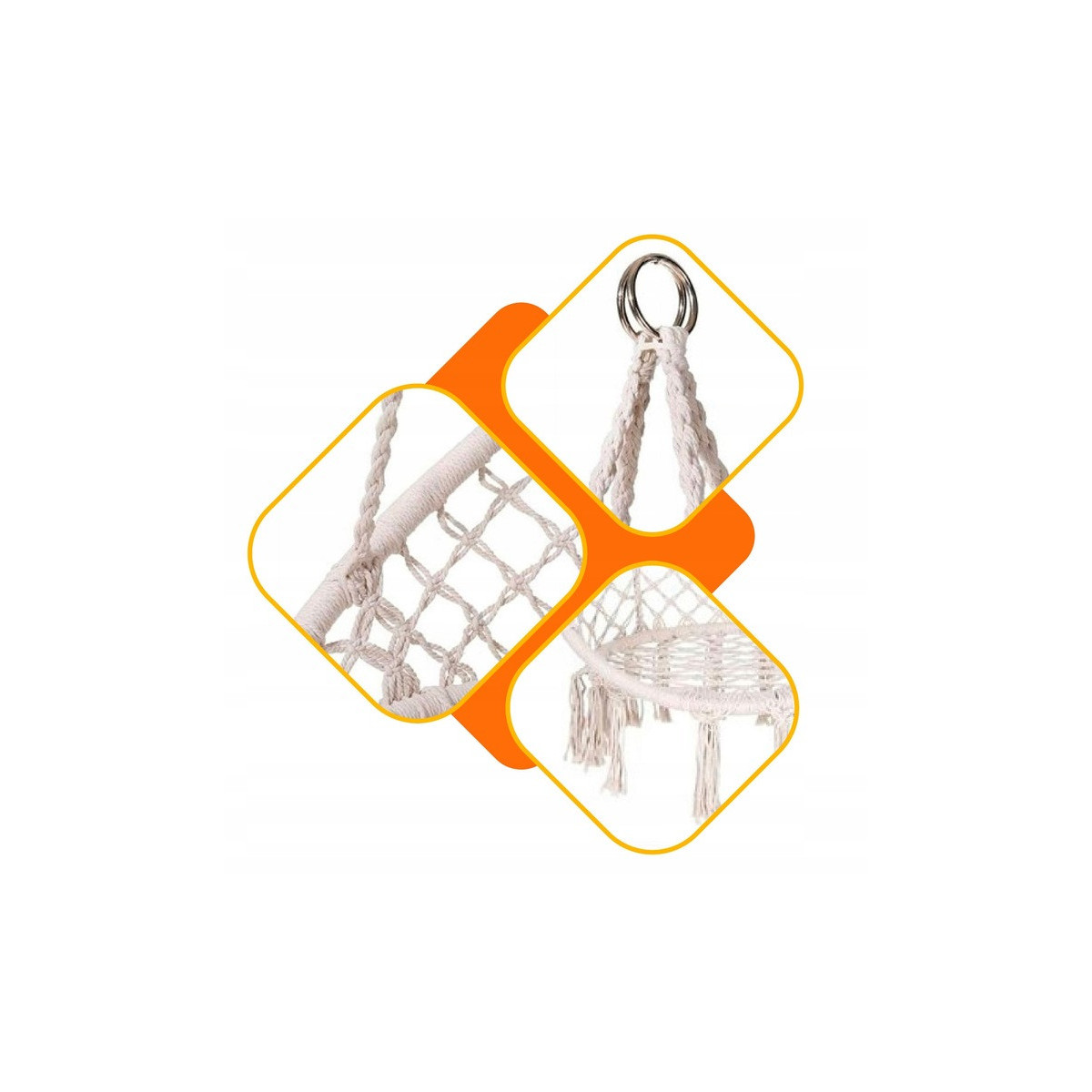 Cuib de stork de grădină verde 70cm - fără perne