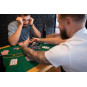 Set de Poker și Blackjack – 500 de jetoane, 2 pachete de cărți, zaruri, tablă de joc și valiză