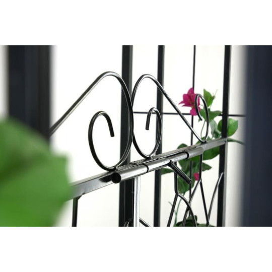 Pergolă pentru grădină cu acoperiș 106x50x217 cm