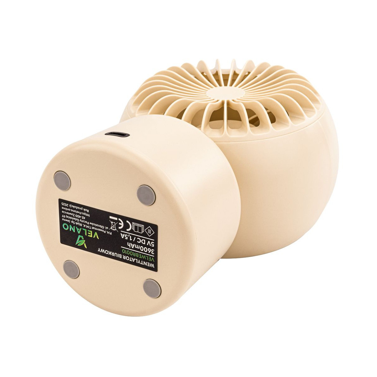 Ventilator de birou Velano VELWEBS0010
