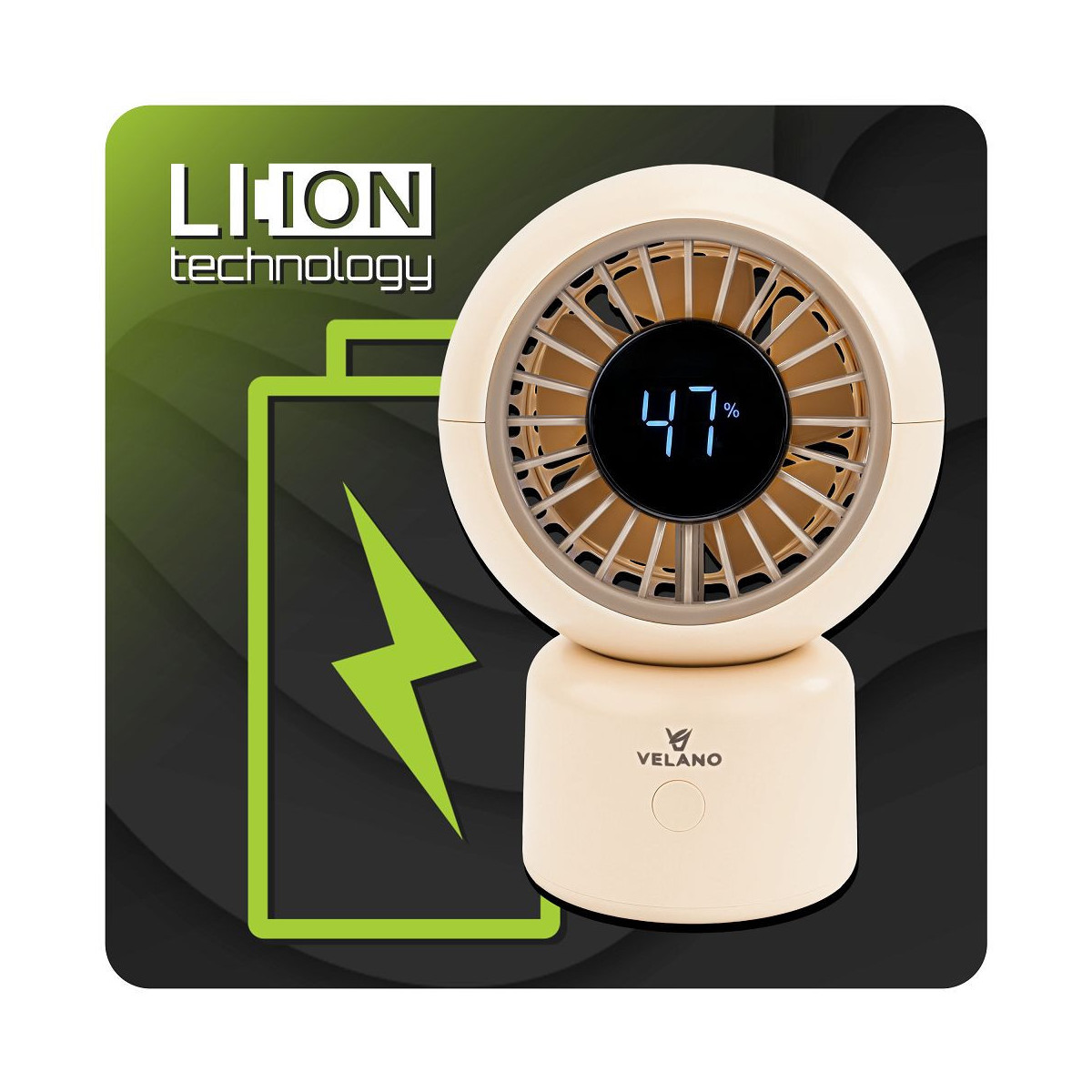Ventilator de birou Velano VELWEBS0010