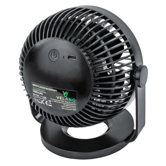 Ventilator de birou Velano VELWEBS0011