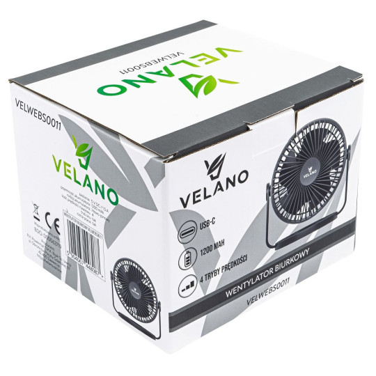 Ventilator de birou Velano VELWEBS0011