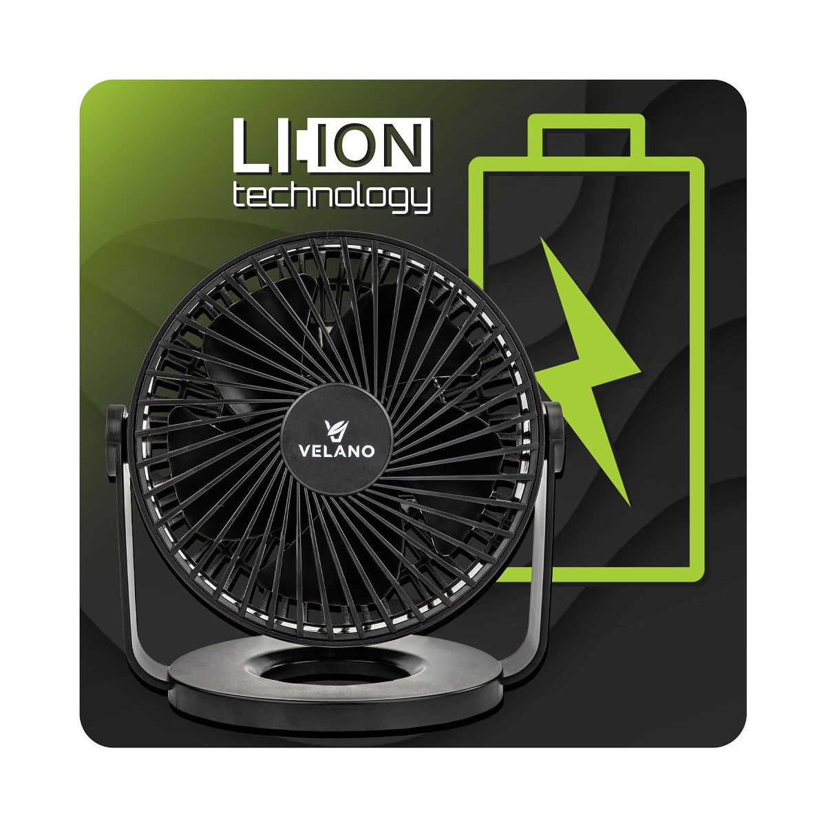 Ventilator de birou Velano VELWEBS0011