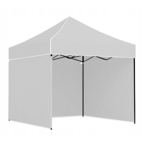 Cortină tip pop-up albă 3x3