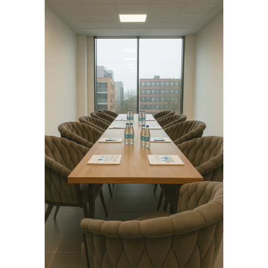 Scaun glamour pentru fiecare cameră în culoarea gri deschis.