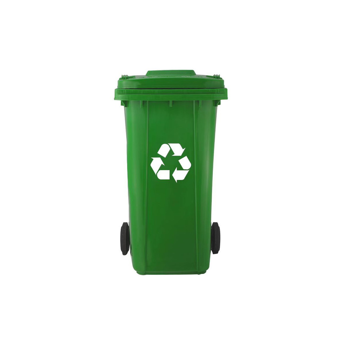 Coș de gunoi profesional de 120L de culoare verde