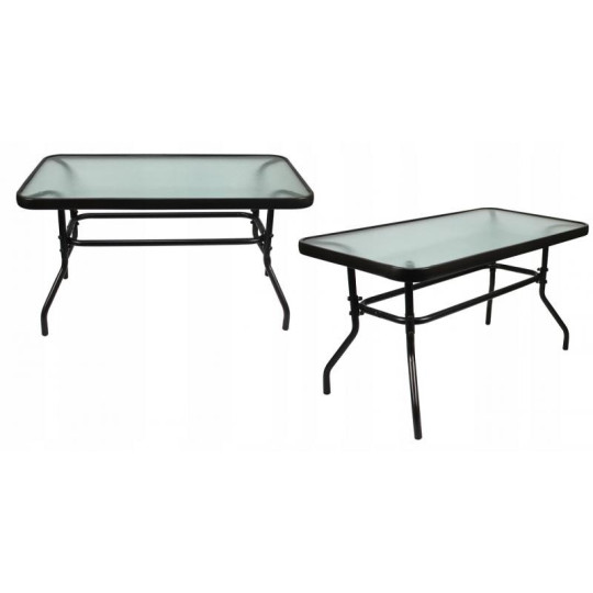 Set de mobilier din ratan pentru terasă în culoarea maro