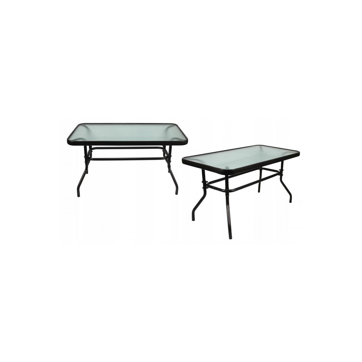 Set de mobilier din ratan pentru terasă în culoarea maro