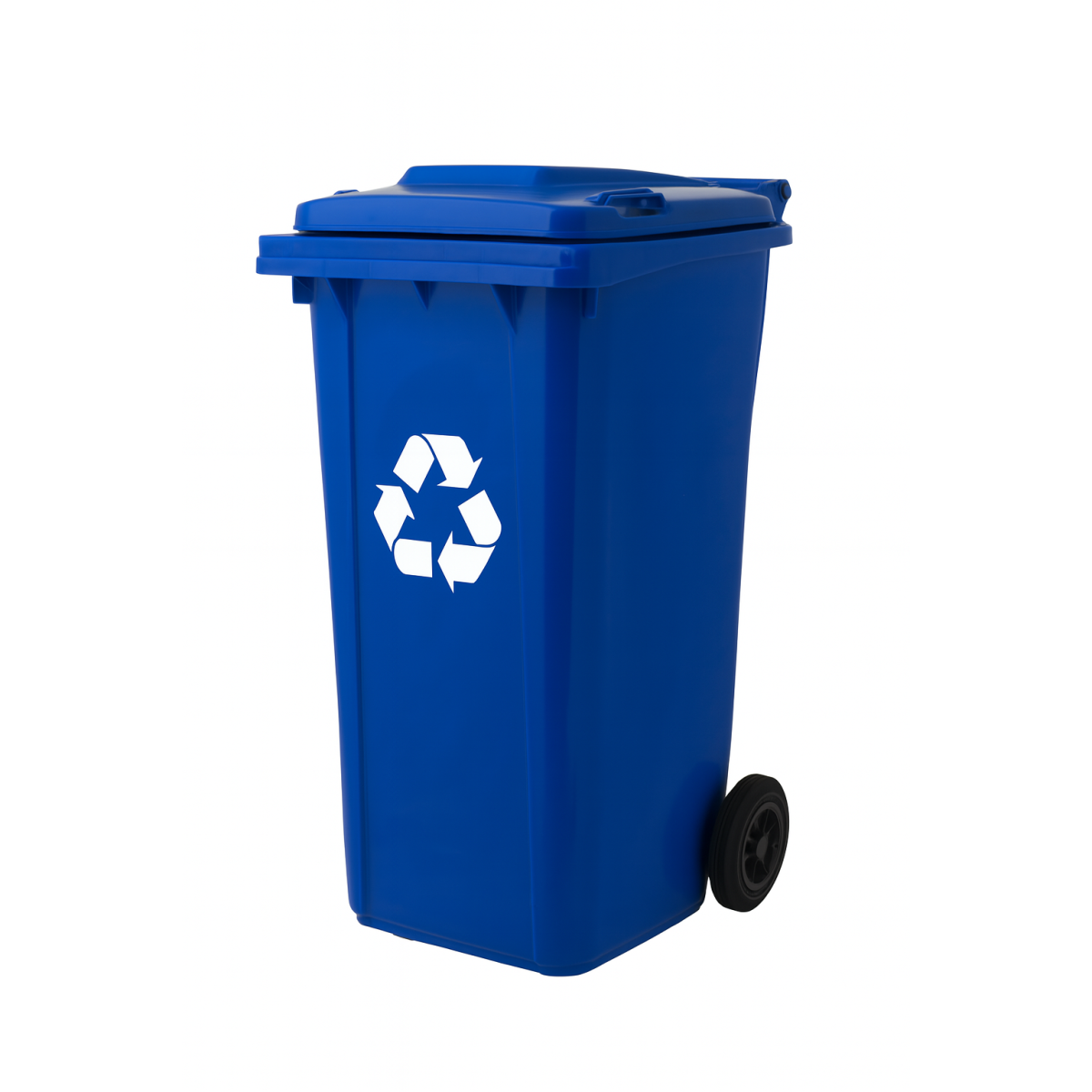 240L Coș de gunoi din plastic cu capac pentru casă și grădină