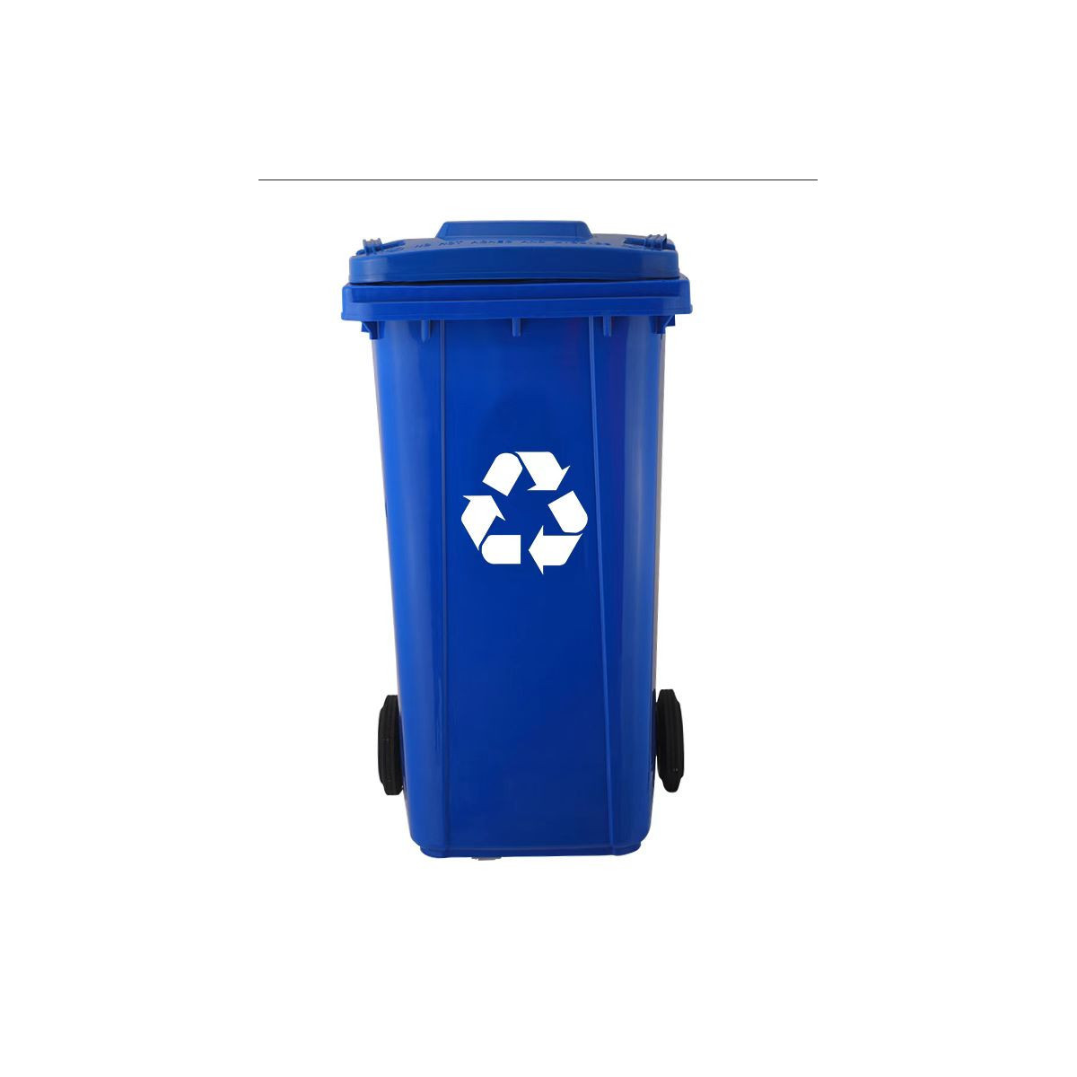 240L Coș de gunoi din plastic cu capac pentru casă și grădină