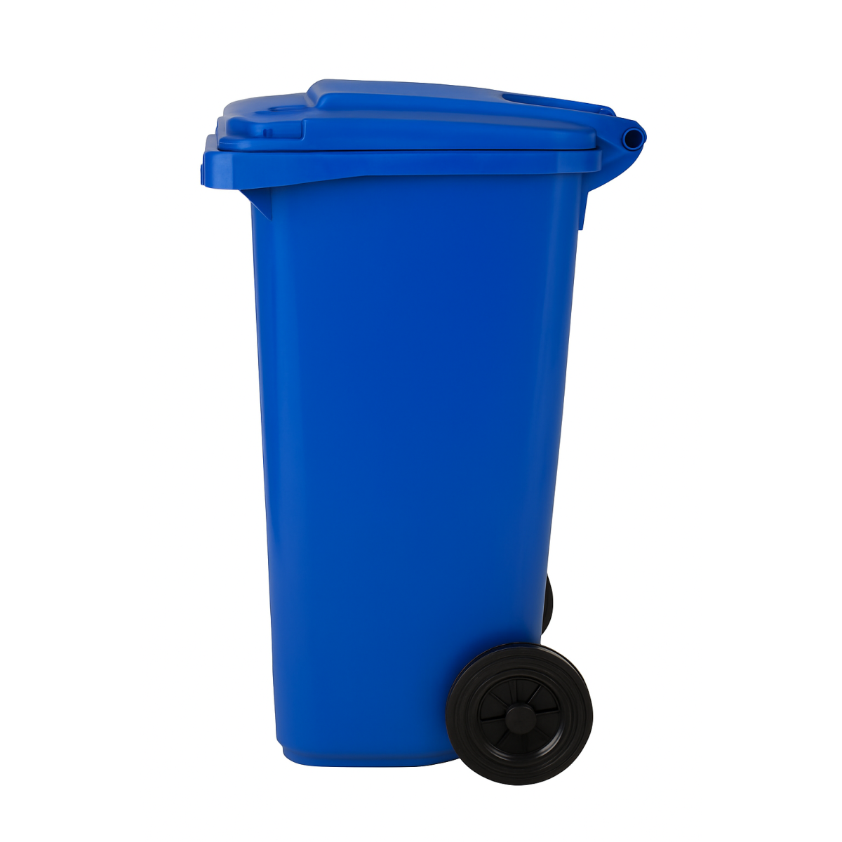 240L Coș de gunoi din plastic cu capac pentru casă și grădină