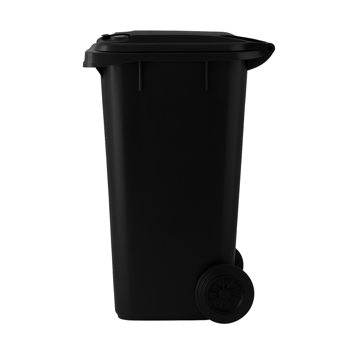 Container de gunoi cu roți 240L în culoarea neagră