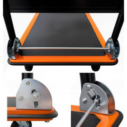 Cărucior platformă de transport depozit STRONG 300 kg