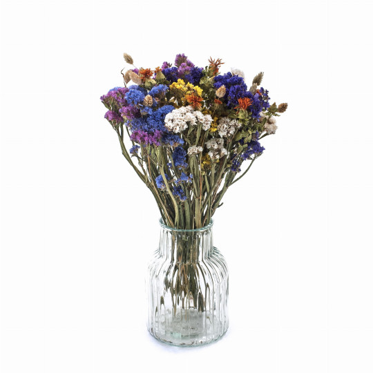 Kytica sušených kvetov Meadow – limonka, šafran, phalaris